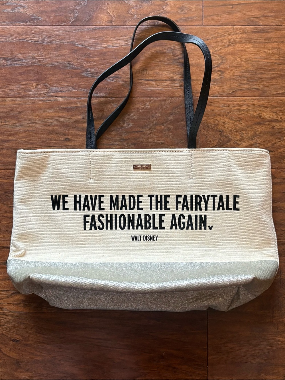 Kate Spade Disney Parks Exclusive Fairytale Fashionable Tote Bag